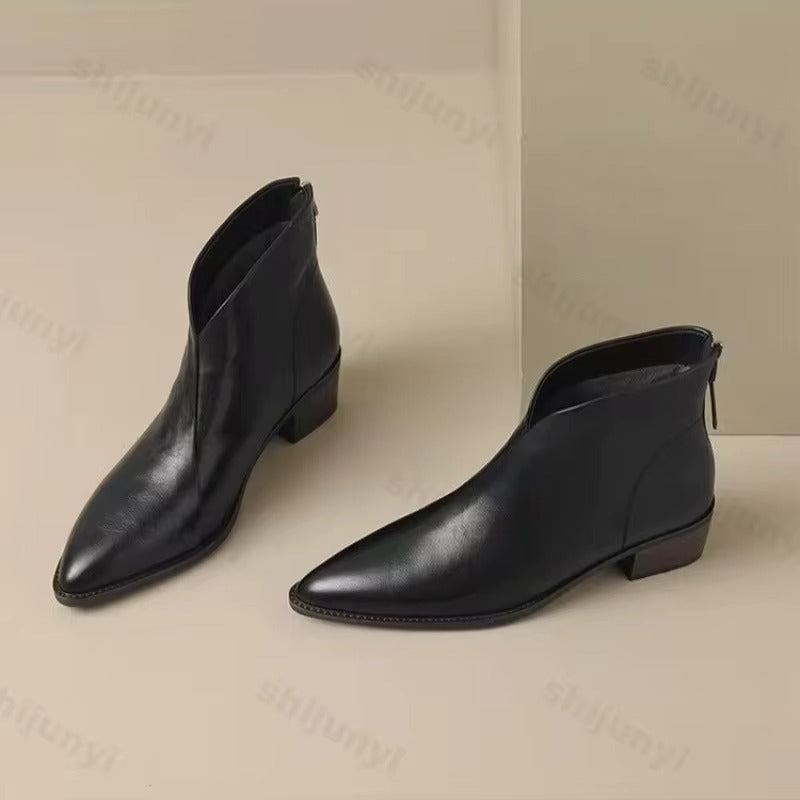 Botines de piel Wanda